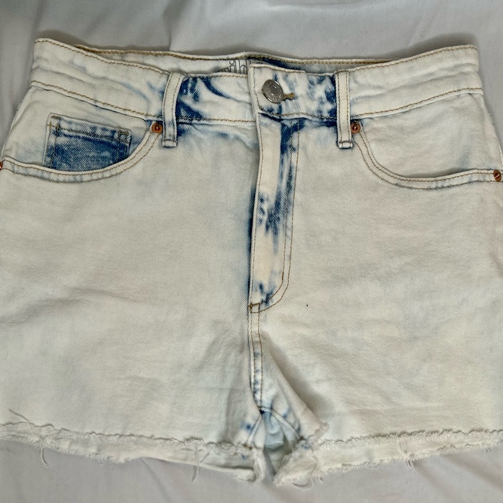 Light Wash Blue Jean Shorts